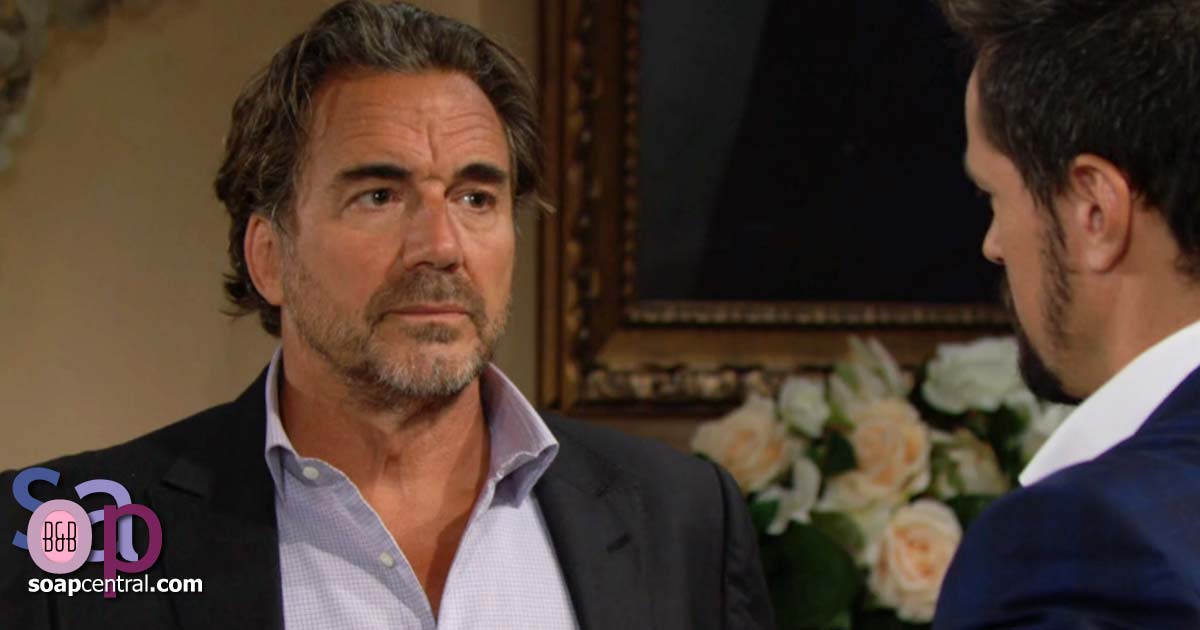 Thomas urges Ridge to end his marriage to Brooke